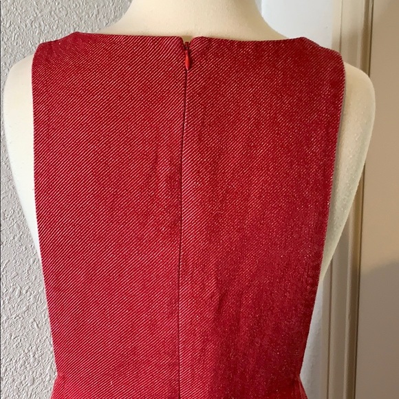 Kate Spade Saturday Apron red vintage Dress size 2 - Picture 11 of 15
